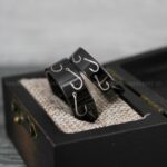 Fishing Ring, Fisherman Ring, Fishing Jewelry, Fishing Wedding Band, Hunting Ring, Fish Hooks Ring, Fishing Wedding Ring - Image 4