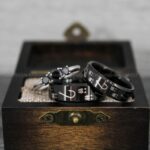 Fishing Ring, Fisherman Ring, Fishing Jewelry, Fishing Wedding Band, Hunting Ring, Fish Hooks Ring, Fishing Wedding Ring - Image 4