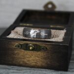 Bass Fish Ring, Bass Jewelry, Fishing Ring, Bass Fish Ring, Hunting Ring, Fish Hooks Ring, Fishing Wedding Band - Image 4