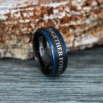 Dr Who Ring, Dr Who Wedding Ring, Dr Who Jewelry, Together Forever Through Time And Space