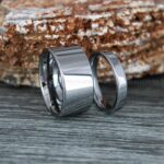 Silver Wedding Bands, Silver Wedding Rings, Couple Rings, Couple Wedding Bands, Matching Rings