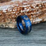 Marines Ring, Semper Fidelis Ring, Marines Wedding Band, Camo Rings, Army Rings, Military Ring, Military Jewelry, Army Couple, Army Wife, Army Husband