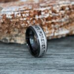 Dr Who Ring, Dr Who Wedding Ring, Dr Who Jewelry, Together Forever Through Time And Space