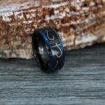 Fishing Ring, Fisherman Ring, Fishing Jewelry, Fishing Wedding Band, Hunting Ring, Fish Hooks Ring, Fishing Wedding Ring - Image 4