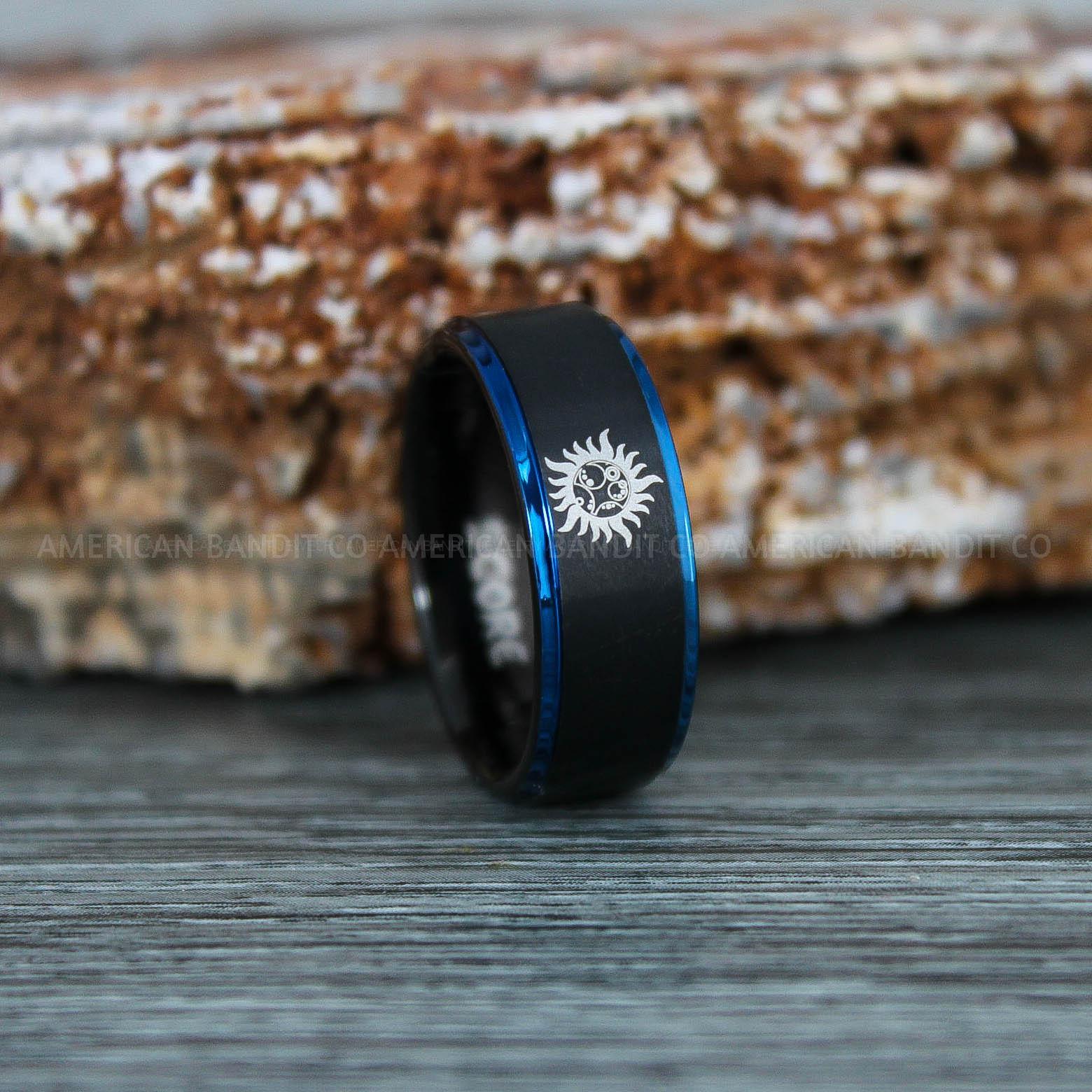 IMG_9383 Dr Who Rings, Dr Who Wedding Rings, Dr Who Jewelry, Gallifreyan Rings, Gallifreyan Wedding Rings, Gallifreyan Wedding Bands, Gallifreyan Jewelry - Image 1