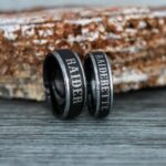 Raiders Ring, Raider Ring, Raiderette Ring, Couple Rings, Couple Wedding Rings, Couple Wedding Bands