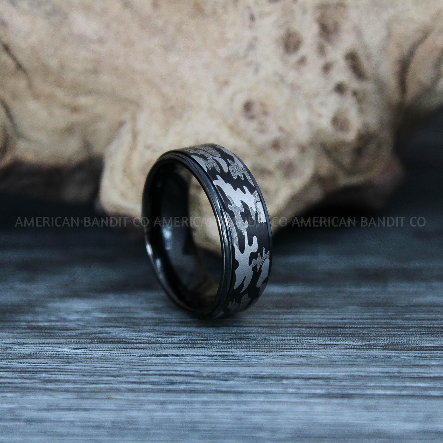 IMG_9412 American Flag Rings, Camo Rings, Army Rings, Military Rings, Military Jewelry - Image 1