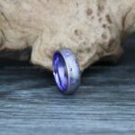 Zelda Rings, Zelda Wedding Ring, Gamer Ring, Gamer Jewelry, Zelda Wedding Band, Gamer Wedding Rings, Purple Wedding Ring - Image 4