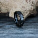 Atheist Ring, Atheist Wedding Band, Atheist Wedding Ring, Atheism Jewelry, Atheism Wedding Band
