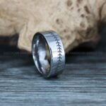 Baseball Rings, Baseball Wedding Rings, Baseball Wedding Bands, Silver Baseball Rings, Silver Wedding Bands, Silver Baseball Wedding Bands, Baseball Jewelry