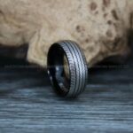 Tire Ring, Tire Tread Pattern Ring, Tire Tread Ring, Mechanic Ring, Auto Racing Ring, Truck Driver Ring