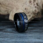 Marines Ring, Semper Fidelis Ring, Marines Wedding Band, Camo Rings, Army Rings, Military Ring, Military Jewelry, Army Couple, Army Wife, Army Husband