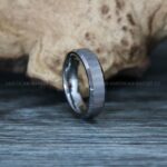 Silver Ring, Silver Wedding Ring, Silver Wedding Band, Silver Tungsten Wedding Ring