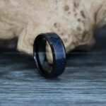 Vikings Rings, Dragon Rings, Dragon Scroll Rings, Vikings Wedding Bands, Black Wedding Bands
