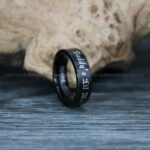Suicide Squad Daddy's Lil Monster, Harley Quinn Ring, Daddy's Lil Monster Ring, Harley Quinn Wedding Ring, Harley Quinn Wedding Band