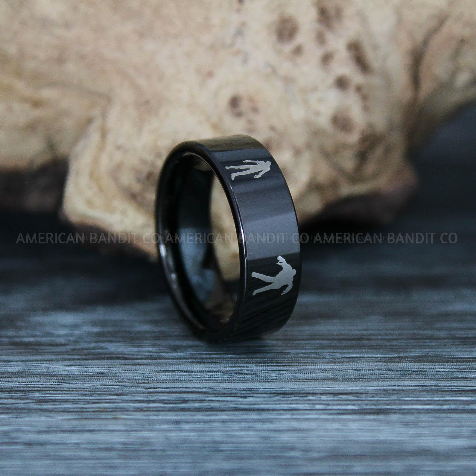 IMG_9493 Zombie Outbreak Response Team Ring, Zombie Ring, Zombie Jewelry - Image 1