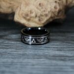 Zelda Rings, Zelda Wedding Rings, Gamer Rings, Gamer Jewelry, Zelda Wedding Bands, Gamer Wedding Rings, Black Wedding Rings - Image 4