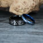 Zelda Rings, Zelda Wedding Rings, Gamer Rings, Gamer Jewelry, Zelda Wedding Bands, Gamer Wedding Rings, Black Wedding Rings