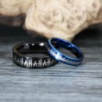 Suicide Squad Ring, Joker Ring, Joker Wedding Band, Suicide Squad Jewelry, Joker Jewelry - Image 3