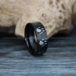 Bear Tracks Ring, Grizzly Bear Tracks, Grizzly Bear Ring, Grizzly Bear Jewelry