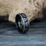 Zelda Rings, Zelda Wedding Rings, Gamer Rings, Gamer Jewelry, Zelda Wedding Bands, Gamer Wedding Rings, Black Wedding Rings - Image 4