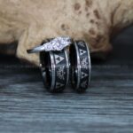 Zelda Rings, Zelda Wedding Rings, Gamer Rings, Gamer Jewelry, Zelda Wedding Bands, Gamer Wedding Rings, Black Wedding Rings - Image 6