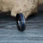 Baseball Rings, Baseball Wedding Rings, Baseball Wedding Bands, Black Baseball Rings, Black Wedding Bands, Black Baseball Wedding Bands, Baseball Jewelry