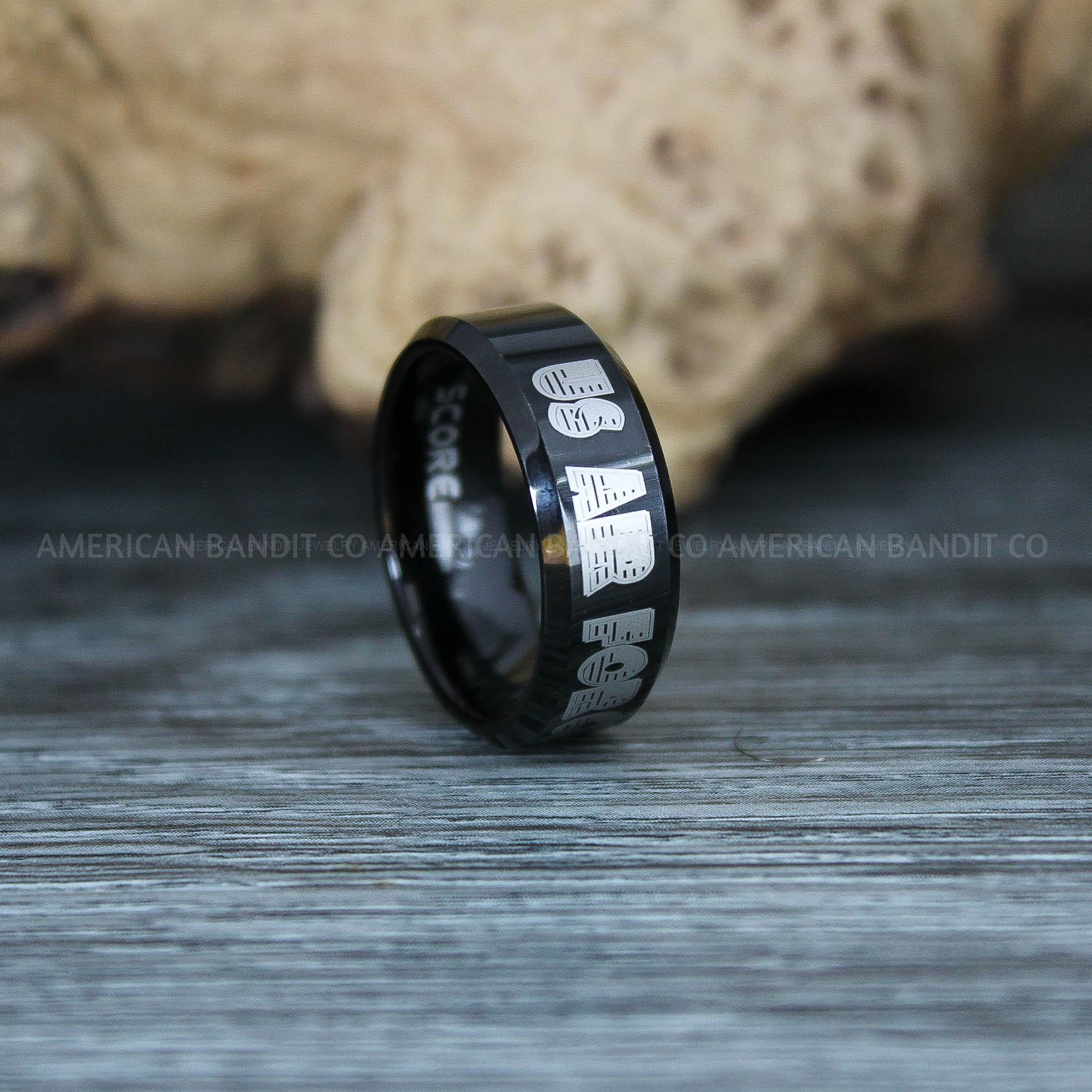 IMG_9673 American Flag Rings, Camo Rings, Army Rings, Military Rings, Military Jewelry - Image 1