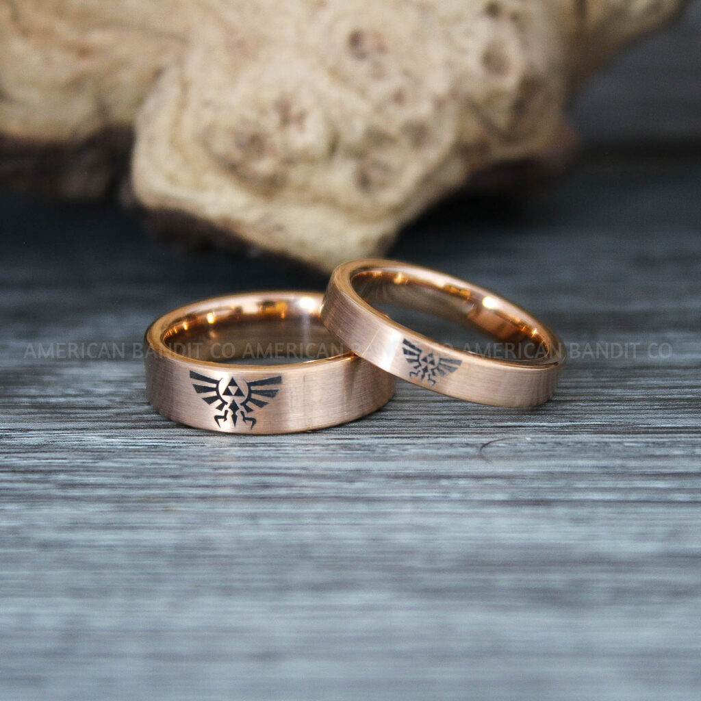 Zelda Rings, Zelda Wedding Rings, Gamer Rings, Gamer Jewelry, Zelda ...