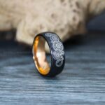 Dr Who Rings, Dr Who Wedding Rings, Dr Who Jewelry, Gallifreyan Rings, Gallifreyan Wedding Rings, Gallifreyan Wedding Bands, Gallifreyan Jewelry - Image 3