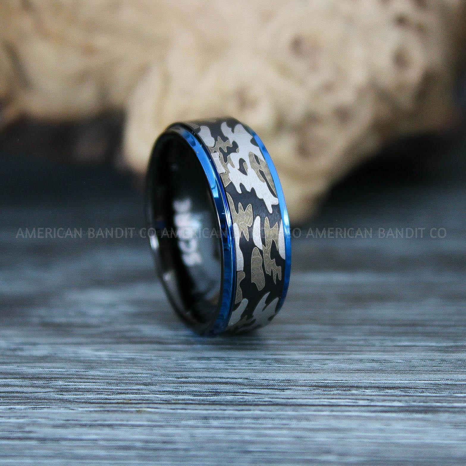 IMG_9734 American Flag Rings, Camo Rings, Army Rings, Military Rings, Military Jewelry - Image 1