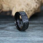 TARDIS Ring, Dr Who Ring, Dr Who Wedding Ring, Dr Who Jewelry, Gallifreyan Ring, Gallifreyan Wedding Ring, Gallifreyan Wedding Band, Gallifreyan Jewelry