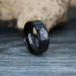 House Stark Ring, Game of Thrones Ring, House Stark Wedding Band, Game of Thrones Wedding Ring