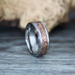 Vikings Rings, Dragon Rings, Dragon Scroll Rings, Vikings Wedding Bands, Silver Wedding Band