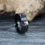 Circuit Board Ring, Circuit Board Wedding Band, Gamer Ring, Gamer Wedding Band