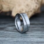 Baseball Rings, Baseball Wedding Rings, Baseball Wedding Bands, Silver Baseball Rings, Silver Wedding Bands, Silver Baseball Wedding Bands, Baseball Jewelry