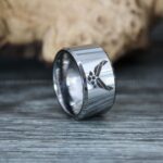 Air Force Ring, US Air Force Ring, Air Force Wedding Band, Camo Rings, Army Rings, Military Ring, Military Jewelry, Army Couple, Army Wife, Army Husband