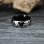 Mickey Mouse Rings, Mickey Rings, Couple Wedding Bands, Couple Rings, Mickey Mouse Wedding Bands - Image 4