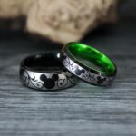 Mickey Mouse Rings, Mickey Rings, Couple Wedding Bands, Couple Rings, Mickey Mouse Wedding Bands - Image 6
