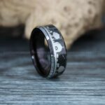 Farm Ring, Tractor Ring, Rancher Ring, Cattle Rancher Ring, Cattle Ring, Cowboys Rings, Farmer Ring, Farmer Wedding Band - Image 3