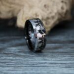 Forest Scene Ring, Forest Ring, Fir Tree Ring, Forest Jewelry, Mountain Range Ring, Mountains Scene Ring