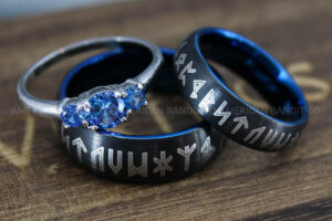 Viking Ring, Vikings Jewelry, Norsemen Ring, Nordic Runes Ring, Vikings Wedding Ring, Vikings Wedding Band, Runes Wedding Ring, Nordic Rings