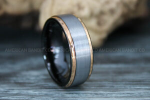 Silver Ring, Silver Wedding Ring, Silver Wedding Band, Silver Tungsten Wedding Ring