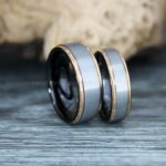 Silver Rings, Silver Wedding Rings, Silver Wedding Bands, Silver Tungsten Wedding Rings