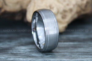 Silver Ring, Silver Wedding Ring, Silver Wedding Band, Silver Tungsten Wedding Ring