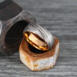 Damascus Steel Rings, Damascus Steel Wedding Rings, Damascus Steel Wedding Bands, Black Wedding Ring, Black Damascus Steel Wedding Ring - Image 9