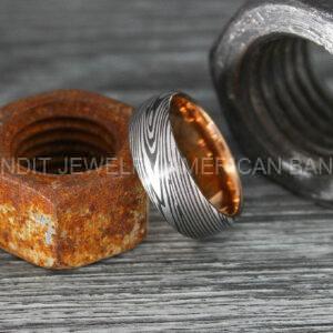 IMG_0333 Damascus Steel Rings, Damascus Steel Wedding Rings, Damascus Steel Wedding Bands, Black Wedding Ring, Black Damascus Steel Wedding Ring