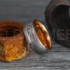 IMG_0334 Damascus Steel Rings, Damascus Steel Wedding Rings, Damascus Steel Wedding Bands, Black Wedding Ring, Black Damascus Steel Wedding Ring
