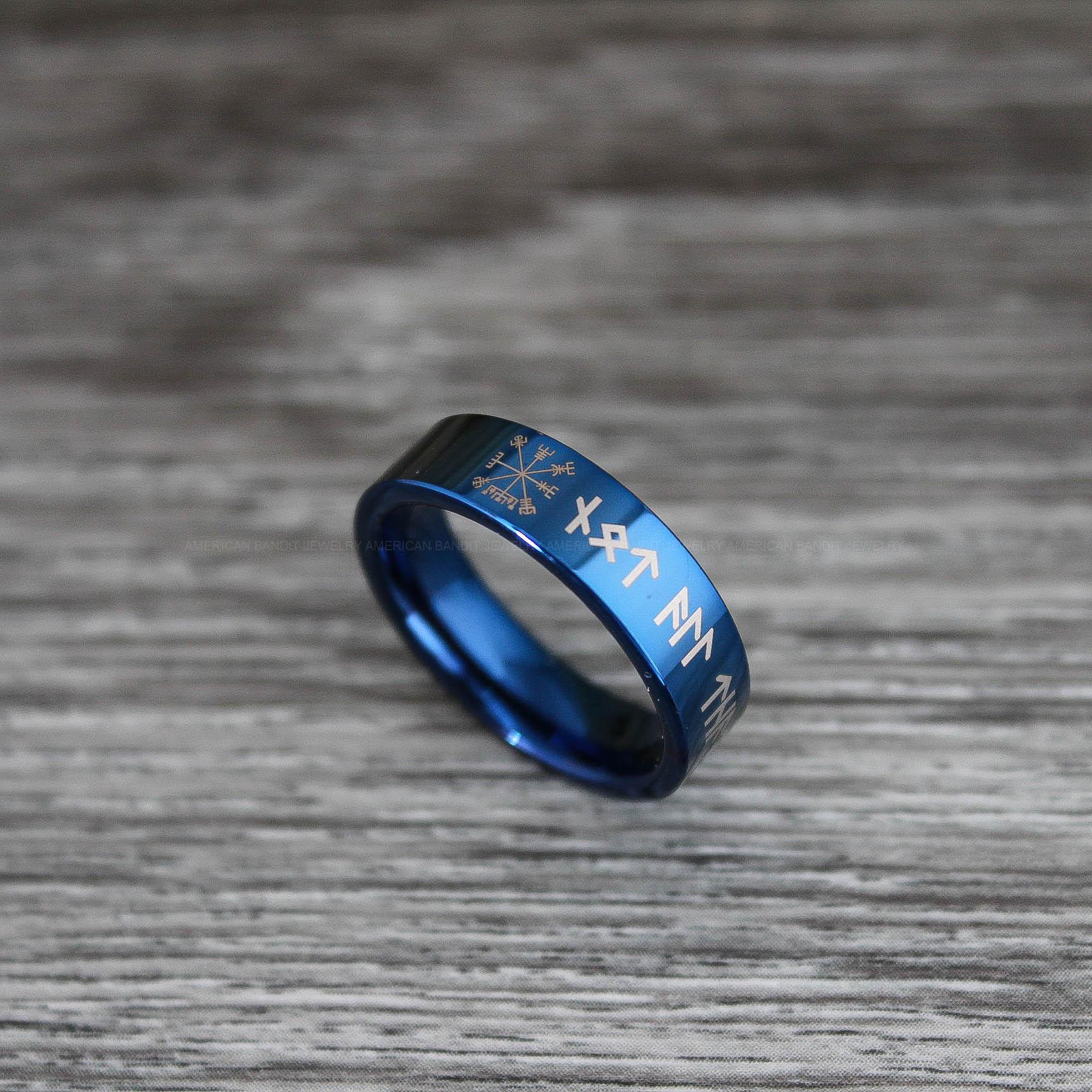 IMG_0420 Til Valhalla Ring, Vikings Ring, Runes Ring, Nordic Ring, Norsemen Ring, Nordic Runes Ring - Image 1