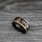 Til Valhalla Ring, Vikings Ring, Runes Ring, Nordic Ring, Norsemen Ring, Nordic Runes Ring